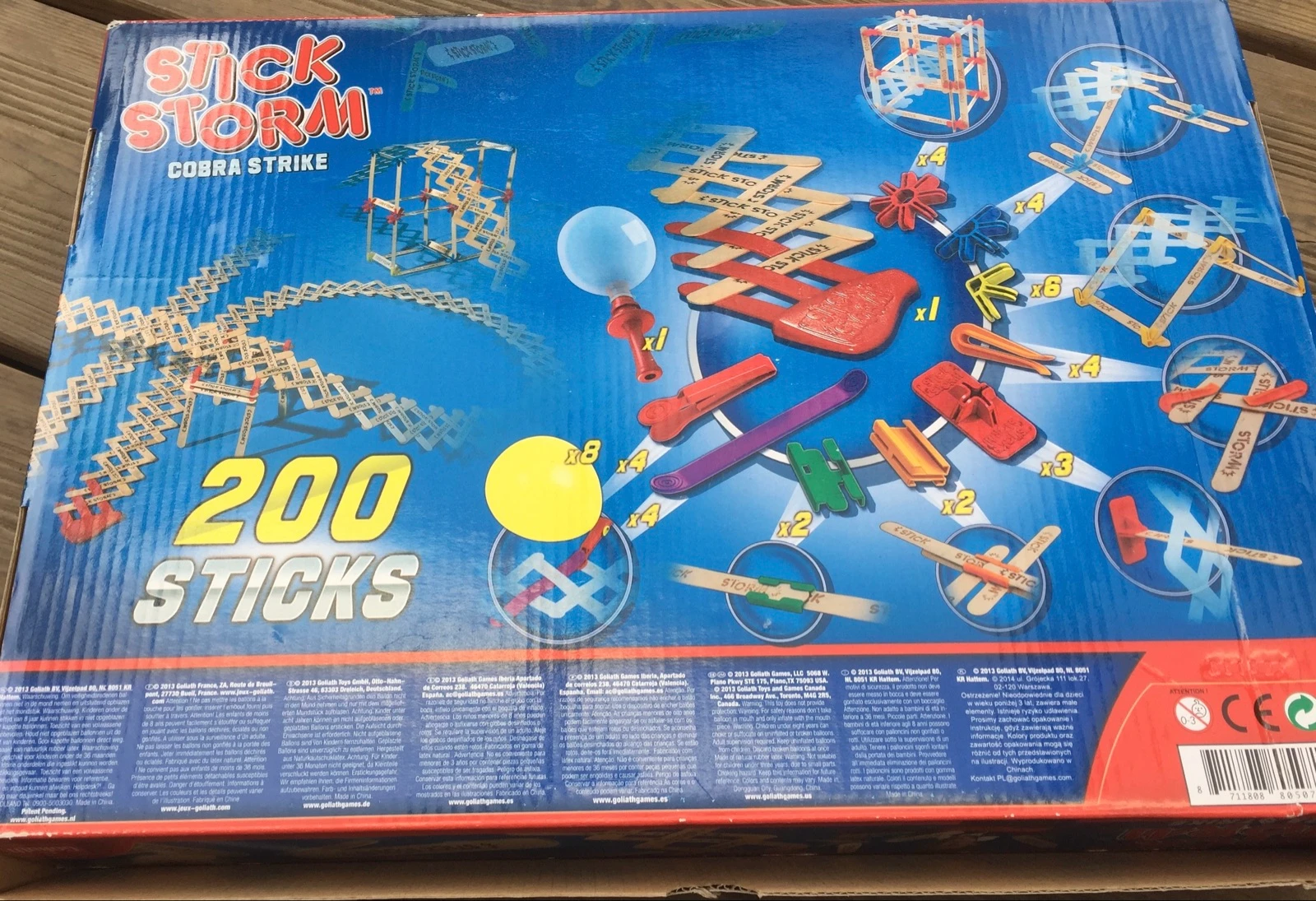 Stick storm lamelles de bois à enchevêtrer – photo 3